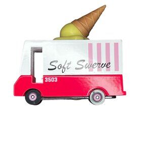 CandyLab Soft Swerve 3503 Wooden Diecast Truck F708
